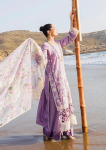 ELAF | HAI KUCH" FESTIVE LAWN 2024 | EHK-02A Banafsha