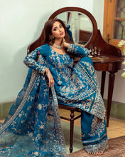 Load image into Gallery viewer, Faiza Saqlain | NIRA – Wedding Festive’23 available at Lebaasonline. The largest stockiest of Dresses in the UK. Shop Maria B Clothes Pakistani wedding. Afrozeh wedding, Faiza Saqlain, Qalamkar Embroidered on discounted price in UK USA Manchester London Australia Belgium UAE France Germany Birmingham on Sale.