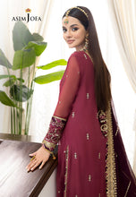 Load image into Gallery viewer, Buy ASIM JOFA | JHILMIL&#39;23 Collection New collection of ASIM JOFA WEDDING LAWN COLLECTION 2023 from our website. We have various PAKISTANI DRESSES ONLINE IN UK, ASIM JOFA CHIFFON COLLECTION. Get your unstitched or customized PAKISATNI BOUTIQUE IN UK, USA, UAE, FRACE , QATAR, DUBAI from Lebaasonline @ Sale price.