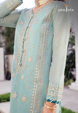 Load image into Gallery viewer, Buy ASIM JOFA | ZARI SITARA &#39;23 Collection New collection of ASIM JOFA WEDDING LAWN COLLECTION 2023 from our website. We have various PAKISTANI DRESSES ONLINE IN UK, ASIM JOFA CHIFFON COLLECTION. Get your unstitched or customized PAKISATNI BOUTIQUE IN UK, USA, UAE, FRACE , QATAR, DUBAI from Lebaasonline @ Sale price.