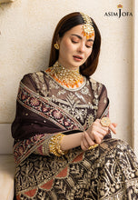 Load image into Gallery viewer, Buy Asim Jofa | RTW LUXURY PRET &#39;23 exclusive collection of ASIM JOFA UK WEDDING LAWN COLLECTION 2023 from our website. We have various PAKISTANI DRESSES ONLINE IN UK, ASIM JOFA CHIFFON COLLECTION. Get your unstitched or customized PAKISATNI BOUTIQUE IN UK, USA, UAE, FRACE , QATAR, DUBAI from Lebaasonline @ Sale price.