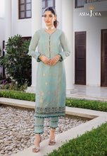 Load image into Gallery viewer, Buy ASIM JOFA | ZARI SITARA &#39;23 Collection New collection of ASIM JOFA WEDDING LAWN COLLECTION 2023 from our website. We have various PAKISTANI DRESSES ONLINE IN UK, ASIM JOFA CHIFFON COLLECTION. Get your unstitched or customized PAKISATNI BOUTIQUE IN UK, USA, UAE, FRACE , QATAR, DUBAI from Lebaasonline @ Sale price.