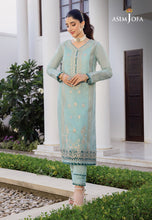 Load image into Gallery viewer, Buy ASIM JOFA | ZARI SITARA &#39;23 Collection New collection of ASIM JOFA WEDDING LAWN COLLECTION 2023 from our website. We have various PAKISTANI DRESSES ONLINE IN UK, ASIM JOFA CHIFFON COLLECTION. Get your unstitched or customized PAKISATNI BOUTIQUE IN UK, USA, UAE, FRACE , QATAR, DUBAI from Lebaasonline @ Sale price.