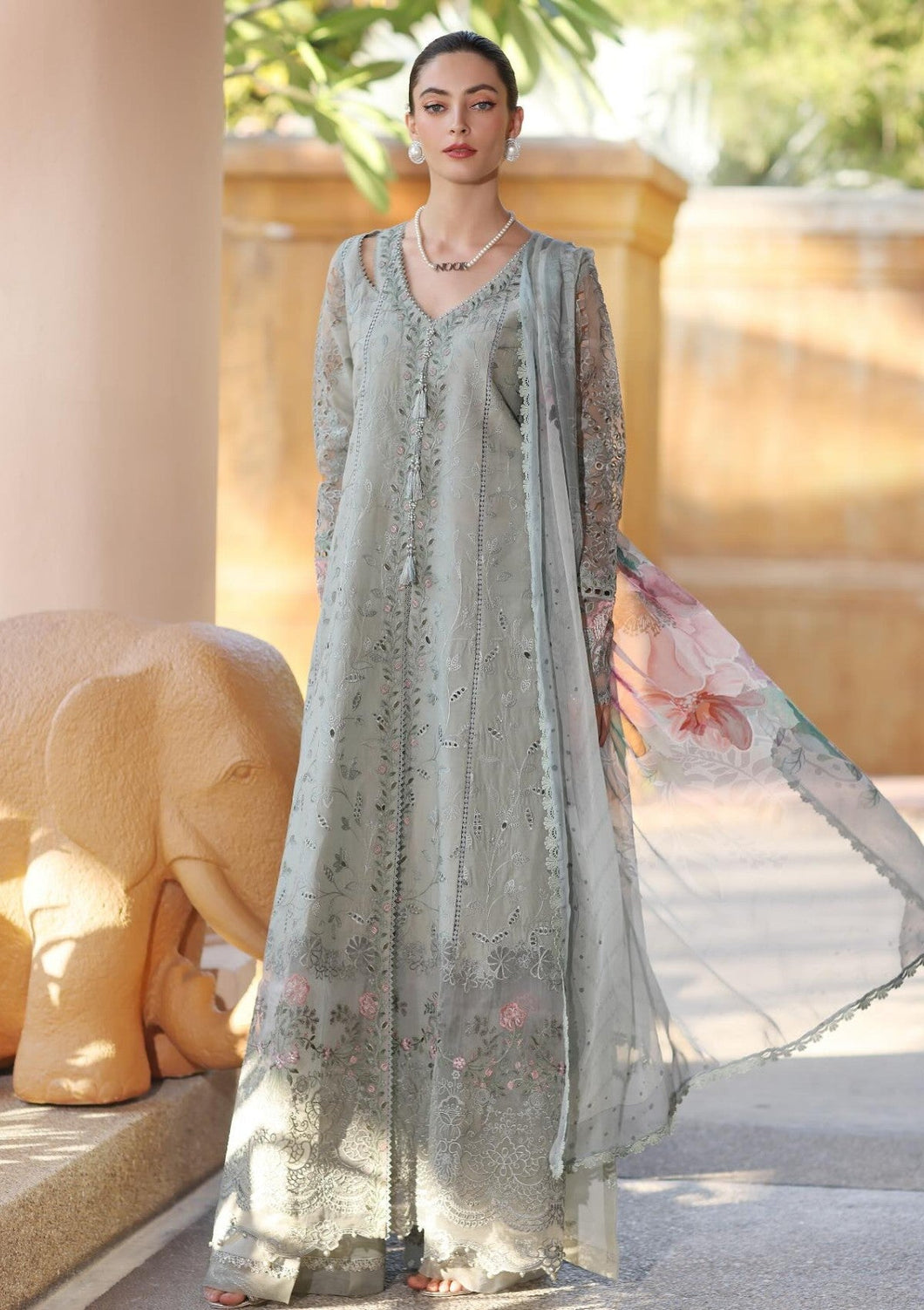 Buy Noor  Laserkari 2025 by Saadia Asad Lawn Suit from Lebaasonline Largest Pakistani Clothes Stockist in the UK Shop Noor Pakistani Lawn 2025 EID COLLECTION IMROZIA COLLECTION 2025 MUZLIN EID COLLECTION '25 ONLINE UK for Wedding, Party  NIKAH OUTFIT Indian & Pakistani Summer Dresses UK USA UAE DUBAI Manchester 