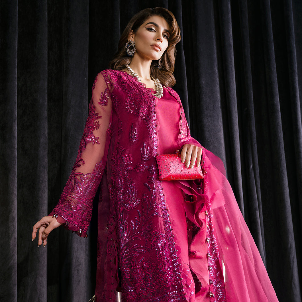 Buy new Afrozeh Starlet | Luxury ’23 SUITS Luxury Collection. This Pakistani Bridal dresses online in USA of Afrozeh La Fuchsia Collection is available our official website. We, the largest stockists of Afrozeh La Fuchsia Maria B Wedding dresses USA Get Wedding dress in USA UK, UAE, France from Lebaasonline.