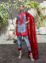 Load image into Gallery viewer, ZAINAB CHOTTANI | TAHRA LAWN &#39;25 salwar kameez UK, Embroidered Collection at our Pakistani Designer Dresses Online Boutique. Pakistani Clothes Online UK- SALE, Zainab Chottani Wedding Suits, Luxury Lawn &amp; Bridal Wear &amp; Ready Made Suits for Pakistani Party Wear UK on Discount Price on Lebaasonline.