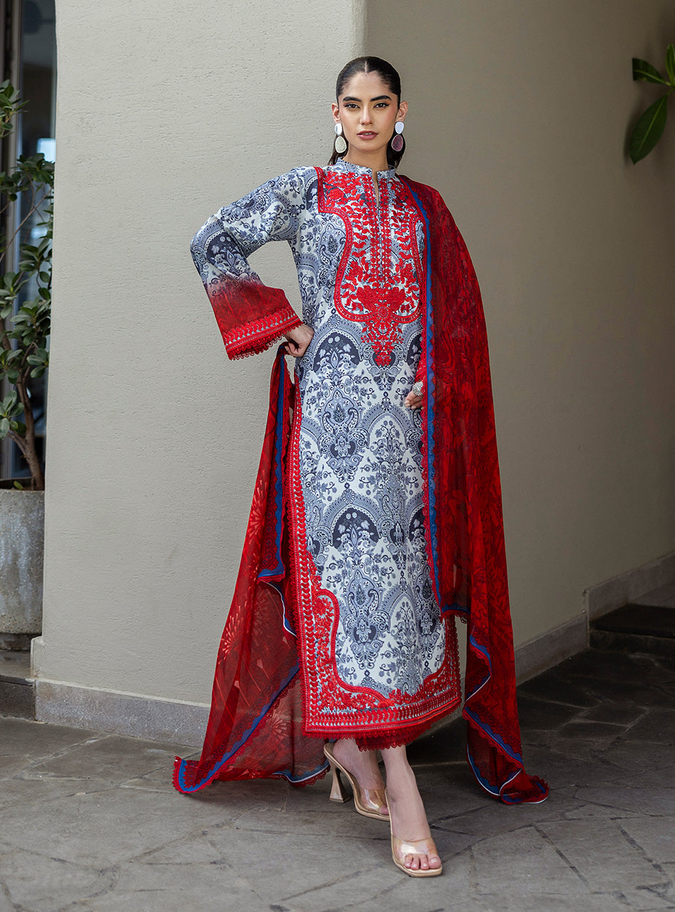 ZAINAB CHOTTANI | TAHRA LAWN '25 salwar kameez UK, Embroidered Collection at our Pakistani Designer Dresses Online Boutique. Pakistani Clothes Online UK- SALE, Zainab Chottani Wedding Suits, Luxury Lawn & Bridal Wear & Ready Made Suits for Pakistani Party Wear UK on Discount Price on Lebaasonline.