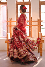 Load image into Gallery viewer, BUY NEW Qalamkar | Sahiba Luxury Formals 2023 exclusive collection of QALAMKAR WEDDING LAWN COLLECTION 2023 from our website. We have various PAKISTANI DRESSES ONLINE IN UK,  QALAMKAR LUXURY FORMALS &#39;23. Get your unstitched or customized PAKISATNI BOUTIQUE IN UK, USA, FRACE , QATAR, DUBAI from Lebaasonline at SALE!