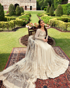 Faiza Saqlain | NIRA – Wedding Festive’23 available at Lebaasonline. The largest stockiest of Dresses in the UK. Shop Maria B Clothes Pakistani wedding. Afrozeh wedding, Faiza Saqlain, Qalamkar Embroidered on discounted price in UK USA Manchester London Australia Belgium UAE France Germany Birmingham on Sale.