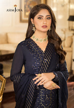 Load image into Gallery viewer, Buy ASIM JOFA | JHILMIL&#39;23 Collection New collection of ASIM JOFA WEDDING LAWN COLLECTION 2023 from our website. We have various PAKISTANI DRESSES ONLINE IN UK, ASIM JOFA CHIFFON COLLECTION. Get your unstitched or customized PAKISATNI BOUTIQUE IN UK, USA, UAE, FRACE , QATAR, DUBAI from Lebaasonline @ Sale price.