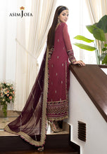 Load image into Gallery viewer, Buy ASIM JOFA | JHILMIL&#39;23 Collection New collection of ASIM JOFA WEDDING LAWN COLLECTION 2023 from our website. We have various PAKISTANI DRESSES ONLINE IN UK, ASIM JOFA CHIFFON COLLECTION. Get your unstitched or customized PAKISATNI BOUTIQUE IN UK, USA, UAE, FRACE , QATAR, DUBAI from Lebaasonline @ Sale price.