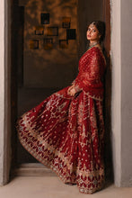 Load image into Gallery viewer, BUY NEW Qalamkar | Sahiba Luxury Formals 2023 exclusive collection of QALAMKAR WEDDING LAWN COLLECTION 2023 from our website. We have various PAKISTANI DRESSES ONLINE IN UK,  QALAMKAR LUXURY FORMALS &#39;23. Get your unstitched or customized PAKISATNI BOUTIQUE IN UK, USA, FRACE , QATAR, DUBAI from Lebaasonline at SALE!