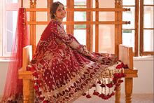 Load image into Gallery viewer, BUY NEW Qalamkar | Sahiba Luxury Formals 2023 exclusive collection of QALAMKAR WEDDING LAWN COLLECTION 2023 from our website. We have various PAKISTANI DRESSES ONLINE IN UK,  QALAMKAR LUXURY FORMALS &#39;23. Get your unstitched or customized PAKISATNI BOUTIQUE IN UK, USA, FRACE , QATAR, DUBAI from Lebaasonline at SALE!