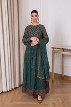 Load image into Gallery viewer, BuyIZNIK | Chiffon Collection&#39;23  Green color PAKISTANI DRESSES ONLINE UK Collection. Get yours customized PAKISTANI DESIGNER DRESSES ONLINE in UK and USA at LebaasOnline. Browse Iznik, Maria B, Asim Jofa Wedding Party, Nikah &amp; Walima dresses online at SALE on Lebaasonline.