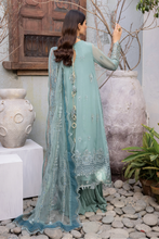 Load image into Gallery viewer, Buy IZNIK | Chiffon Collection&#39;23  Green color PAKISTANI DRESSES ONLINE UK Collection. Get yours customized PAKISTANI DESIGNER DRESSES ONLINE in UK and USA at LebaasOnline. Browse Iznik, Maria B, Asim Jofa Wedding Party, Nikah &amp; Walima dresses online at SALE on Lebaasonline.