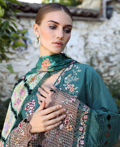 Buy Republic Womenswear | IYLIN Summer Lawn '24 | FLEUR (D2-B) wear for the Pakistani look. The heavy embroidery salwar kameez, Designer designs of Republic women's wear, Maria B, Asim Jofa, Crimson are available in our Pakistani designer boutique. Get Velvet suits in UK USA, UAE, France from Lebaasonline @ Sale Prize.