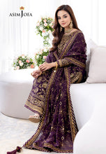 Load image into Gallery viewer, Buy ASIM JOFA | JHILMIL&#39;23 Collection New collection of ASIM JOFA WEDDING LAWN COLLECTION 2023 from our website. We have various PAKISTANI DRESSES ONLINE IN UK, ASIM JOFA CHIFFON COLLECTION. Get your unstitched or customized PAKISATNI BOUTIQUE IN UK, USA, UAE, FRACE , QATAR, DUBAI from Lebaasonline @ Sale price.