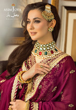 Load image into Gallery viewer, Buy ASIM JOFA | VASL E YAAR &#39;23 this New collection of ASIM JOFA WEDDING LAWN COLLECTION 2023 from our website. We have various PAKISTANI DRESSES ONLINE IN UK, ASIM JOFA CHIFFON COLLECTION. Get your unstitched or customized PAKISATNI BOUTIQUE IN UK, USA, UAE, FRACE , QATAR, DUBAI from Lebaasonline @ Sale price.