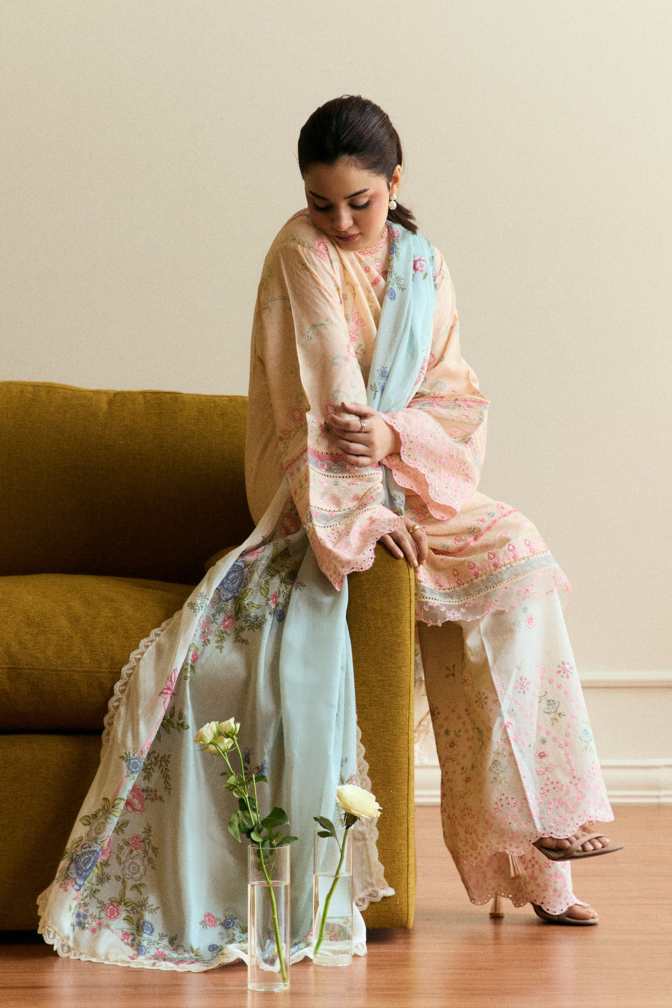 Buy Zara Shahjahan | Coco Eid Edit 2025 Pakistani Embroidered Clothes For Women at Our Online Designer Boutique UK, Indian & Pakistani Wedding dresses online UK, Asian Clothes UK Jazmin Suits USA, Baroque Chiffon Collection 2025 & Eid Collection Outfits in USA on express shipping available @ Lebaasonline.