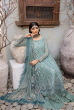 Load image into Gallery viewer, Buy IZNIK | Chiffon Collection&#39;23  Green color PAKISTANI DRESSES ONLINE UK Collection. Get yours customized PAKISTANI DESIGNER DRESSES ONLINE in UK and USA at LebaasOnline. Browse Iznik, Maria B, Asim Jofa Wedding Party, Nikah &amp; Walima dresses online at SALE on Lebaasonline.