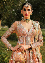 Load image into Gallery viewer, Buy New Collection of HUSSAIN REHAR - ZAIB-UN-NISA LEBAASONLINE Available on our website. We have exclusive variety of PAKISTANI DRESSES ONLINE. This wedding season get your unstitched or customized dresses from our PAKISTANI BOUTIQUE ONLINE. PAKISTANI DRESSES IN UK, USA, UAE, QATAR, DUBAI Lebaasonline at SALE price!