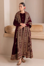 Load image into Gallery viewer, Buy BAROQUE | EMBROIDERED VELVET SHAWL 2023, Pakistani Designer Shawl with discount code and sale price. Shop Pakistani Clothes Online UK- BAROQUE Chiffon for Wedding, Luxury Lawn 2023 Embroidered Chiffon, Velvet Suits, Winter dresses &amp; Bridal Wear &amp; Ready Made Suits for Pakistani Party Wear UK and USA at LebaasOnline.