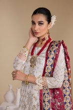 Load image into Gallery viewer, Buy IZNIK | Chiffon Collection&#39;23  Green color PAKISTANI DRESSES ONLINE UK Collection. Get yours customized PAKISTANI DESIGNER DRESSES ONLINE in UK and USA at LebaasOnline. Browse Iznik, Maria B, Asim Jofa Wedding Party, Nikah &amp; Walima dresses online at SALE on Lebaasonline.