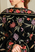 Load image into Gallery viewer, Buy Baroque Pakistani Designer Embroidered Velvet Shawl with discount code and sale price. Shop Pakistani Clothes Online UK- BAROQUE Chiffon for Wedding, Luxury Lawn 2024 Embroidered Chiffon, Velvet Suits, Winter dresses &amp; Bridal Wear &amp; Ready Made Suits for Pakistani Party Wear UK and USA at LebaasOnline.