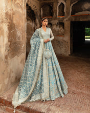Load image into Gallery viewer, Faiza Saqlain | NIRA – Wedding Festive’23 available at Lebaasonline. The largest stockiest of Dresses in the UK. Shop Maria B Clothes Pakistani wedding. Afrozeh wedding, Faiza Saqlain, Qalamkar Embroidered on discounted price in UK USA Manchester London Australia Belgium UAE France Germany Birmingham on Sale.