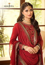 Load image into Gallery viewer, Buy ASIM JOFA | JHILMIL&#39;23 Collection New collection of ASIM JOFA WEDDING LAWN COLLECTION 2023 from our website. We have various PAKISTANI DRESSES ONLINE IN UK, ASIM JOFA CHIFFON COLLECTION. Get your unstitched or customized PAKISATNI BOUTIQUE IN UK, USA, UAE, FRACE , QATAR, DUBAI from Lebaasonline @ Sale price.