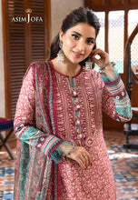 Load image into Gallery viewer, Buy ASIM JOFA | Rania Pre-Winter&#39;23 Collection this New collection of ASIM JOFA WINTER LAWN COLLECTION 2023 from our website. We have various PAKISTANI DRESSES ONLINE IN UK, ASIM JOFA CHIFFON COLLECTION. Get your unstitched or customized PAKISATNI BOUTIQUE IN UK, USA, UAE, FRACE , QATAR, DUBAI from Lebaasonline @ sale