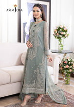 Load image into Gallery viewer, Buy ASIM JOFA | JHILMIL&#39;23 Collection New collection of ASIM JOFA WEDDING LAWN COLLECTION 2023 from our website. We have various PAKISTANI DRESSES ONLINE IN UK, ASIM JOFA CHIFFON COLLECTION. Get your unstitched or customized PAKISATNI BOUTIQUE IN UK, USA, UAE, FRACE , QATAR, DUBAI from Lebaasonline @ Sale price.