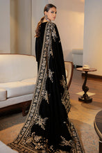 Load image into Gallery viewer, Buy BAROQUE | EMBROIDERED VELVET SHAWL 2023, Pakistani Designer Shawl with discount code and sale price. Shop Pakistani Clothes Online UK- BAROQUE Chiffon for Wedding, Luxury Lawn 2023 Embroidered Chiffon, Velvet Suits, Winter dresses &amp; Bridal Wear &amp; Ready Made Suits for Pakistani Party Wear UK and USA at LebaasOnline.