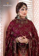 Load image into Gallery viewer, Buy ASIM JOFA | Chandani Luxury Chiffon Collection this New collection of ASIM JOFA WEDDING LAWN COLLECTION 2023 from our website. We have various PAKISTANI DRESSES ONLINE IN UK, ASIM JOFA CHIFFON COLLECTION. Get your unstitched or customized PAKISATNI BOUTIQUE IN UK, USA, UAE, FRACE , QATAR, DUBAI from Lebaasonline @ sale