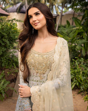 Load image into Gallery viewer, Buy New Faiza Saqlain | Zinnia Luxury Lawn 2025 !!! DESIGNER BRAND BIG SANA SAFINAZ, ASIM JOFA, MARYUM N MARIA HUGE DISCOUNT!! WEB-STORE CLEARANCE, SALE 2024 GIVEAWAYS , BOXING DAY SALE, NEW YEARS SALE 2025!! CHRISTMAS SALE, END OF YEAR SALE, LEBAASONLINE 