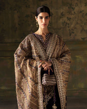 Load image into Gallery viewer, Faiza Saqlain | Manaar - Velvet Collection &#39;23 available at Lebaasonline. The largest stockiest of Dresses in the UK. Shop Maria B Clothes Pakistani wedding. Afrozeh wedding, Faiza Saqlain, Qalamkar Embroidered on discounted price in UK USA Manchester London Australia Belgium UAE France Germany Birmingham on Sale.