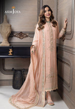 Load image into Gallery viewer, Buy ASIM JOFA | JHILMIL&#39;23 Collection New collection of ASIM JOFA WEDDING LAWN COLLECTION 2023 from our website. We have various PAKISTANI DRESSES ONLINE IN UK, ASIM JOFA CHIFFON COLLECTION. Get your unstitched or customized PAKISATNI BOUTIQUE IN UK, USA, UAE, FRACE , QATAR, DUBAI from Lebaasonline @ Sale price.