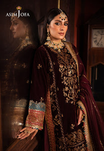 Buy ASIM JOFA | MAKHMAL - WEDDING VELVET Collection this New collection of ASIM JOFA WINTER LAWN COLLECTION 2023 from our website. We have various PAKISTANI DRESSES ONLINE IN UK, ASIM JOFA CHIFFON COLLECTION. Get your unstitched or customized PAKISATNI BOUTIQUE IN UK, USA, UAE, FRACE , QATAR, DUBAI from Lebaasonline 