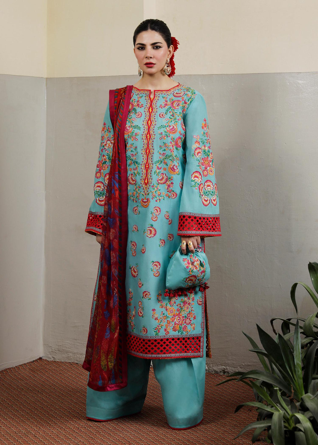 Buy HUSSAIN REHAR | Factory No.21 Embroidered lawn LEBAASONLINE Available on our website. We have exclusive variety of PAKISTANI DRESSES ONLINE. This wedding season get your unstitched or customized dresses from our PAKISTANI BOUTIQUE ONLINE. PAKISTANI DRESSES IN UK, USA, UAE, QATAR, DUBAI Lebaasonline at SALE price .