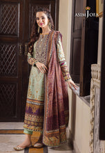 Load image into Gallery viewer, Buy ASIM JOFA | Rania Pre-Winter&#39;23 Collection this New collection of ASIM JOFA WINTER LAWN COLLECTION 2023 from our website. We have various PAKISTANI DRESSES ONLINE IN UK, ASIM JOFA CHIFFON COLLECTION. Get your unstitched or customized PAKISATNI BOUTIQUE IN UK, USA, UAE, FRACE , QATAR, DUBAI from Lebaasonline @ sale