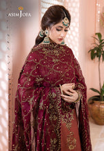 Load image into Gallery viewer, Buy ASIM JOFA | Chandani Luxury Chiffon Collection this New collection of ASIM JOFA WEDDING LAWN COLLECTION 2023 from our website. We have various PAKISTANI DRESSES ONLINE IN UK, ASIM JOFA CHIFFON COLLECTION. Get your unstitched or customized PAKISATNI BOUTIQUE IN UK, USA, UAE, FRACE , QATAR, DUBAI from Lebaasonline @ sale