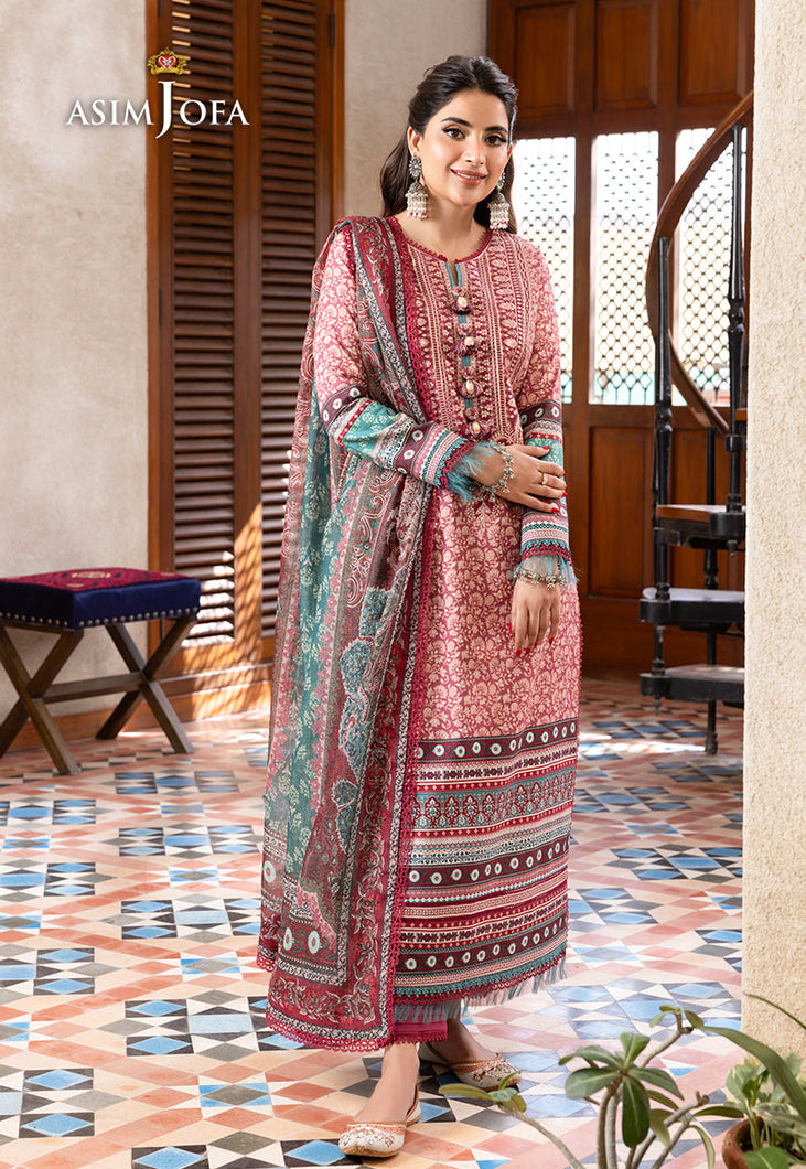 Buy ASIM JOFA | Rania Pre-Winter'23 Collection this New collection of ASIM JOFA WINTER LAWN COLLECTION 2023 from our website. We have various PAKISTANI DRESSES ONLINE IN UK, ASIM JOFA CHIFFON COLLECTION. Get your unstitched or customized PAKISATNI BOUTIQUE IN UK, USA, UAE, FRACE , QATAR, DUBAI from Lebaasonline @ sale