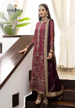 Load image into Gallery viewer, Buy ASIM JOFA | JHILMIL&#39;23 Collection New collection of ASIM JOFA WEDDING LAWN COLLECTION 2023 from our website. We have various PAKISTANI DRESSES ONLINE IN UK, ASIM JOFA CHIFFON COLLECTION. Get your unstitched or customized PAKISATNI BOUTIQUE IN UK, USA, UAE, FRACE , QATAR, DUBAI from Lebaasonline @ Sale price.