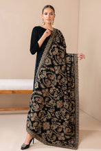 Load image into Gallery viewer, Buy BAROQUE | EMBROIDERED VELVET SHAWL 2023, Pakistani Designer Shawl with discount code and sale price. Shop Pakistani Clothes Online UK- BAROQUE Chiffon for Wedding, Luxury Lawn 2023 Embroidered Chiffon, Velvet Suits, Winter dresses &amp; Bridal Wear &amp; Ready Made Suits for Pakistani Party Wear UK and USA at LebaasOnline.