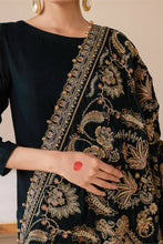 Load image into Gallery viewer, Buy BAROQUE | EMBROIDERED VELVET SHAWL 2023, Pakistani Designer Shawl with discount code and sale price. Shop Pakistani Clothes Online UK- BAROQUE Chiffon for Wedding, Luxury Lawn 2023 Embroidered Chiffon, Velvet Suits, Winter dresses &amp; Bridal Wear &amp; Ready Made Suits for Pakistani Party Wear UK and USA at LebaasOnline.