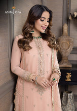 Load image into Gallery viewer, Buy ASIM JOFA | JHILMIL&#39;23 Collection New collection of ASIM JOFA WEDDING LAWN COLLECTION 2023 from our website. We have various PAKISTANI DRESSES ONLINE IN UK, ASIM JOFA CHIFFON COLLECTION. Get your unstitched or customized PAKISATNI BOUTIQUE IN UK, USA, UAE, FRACE , QATAR, DUBAI from Lebaasonline @ Sale price.