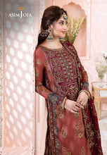 Load image into Gallery viewer, Buy ASIM JOFA | Chandani Luxury Chiffon Collection this New collection of ASIM JOFA WEDDING LAWN COLLECTION 2023 from our website. We have various PAKISTANI DRESSES ONLINE IN UK, ASIM JOFA CHIFFON COLLECTION. Get your unstitched or customized PAKISATNI BOUTIQUE IN UK, USA, UAE, FRACE , QATAR, DUBAI from Lebaasonline @ sale