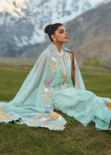 Load image into Gallery viewer, CRIMSON X SAIRA SHAKIRA LUXURY LAWN 2023 | Pleated Perfection - D4 A