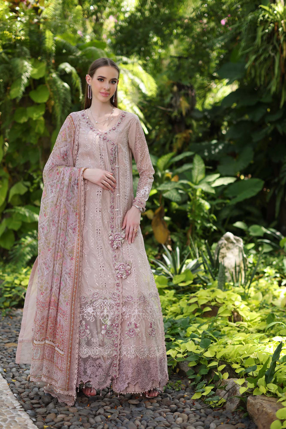 Buy Noor Eid Luxury Chikankari '24 by Saadia Asad Lawn Suit from Lebaasonline Largest Pakistani Clothes Stockist in the UK Shop Noor Pakistani Lawn 2025 EID COLLECTION IMROZIA COLLECTION 2025 MUZLIN EID COLLECTION '25 ONLINE UK for Wedding, Party  NIKAH OUTFIT Indian & Pakistani Summer Dresses UK USA UAE DUBAI Manchester 