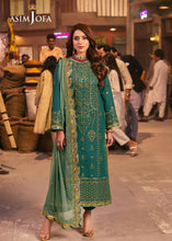 Load image into Gallery viewer, Buy Asim Jofa | Chamkeeli exclusive chiffon collection of ASIM JOFA WEDDING COLLECTION 2024 from our website. We have various PAKISTANI DRESSES ONLINE IN UK, ASIM JOFA CHIFFON COLLECTION 2024. Get your unstitched or customized PAKISATNI BOUTIQUE IN UK, USA, from Lebaasonline at SALE!